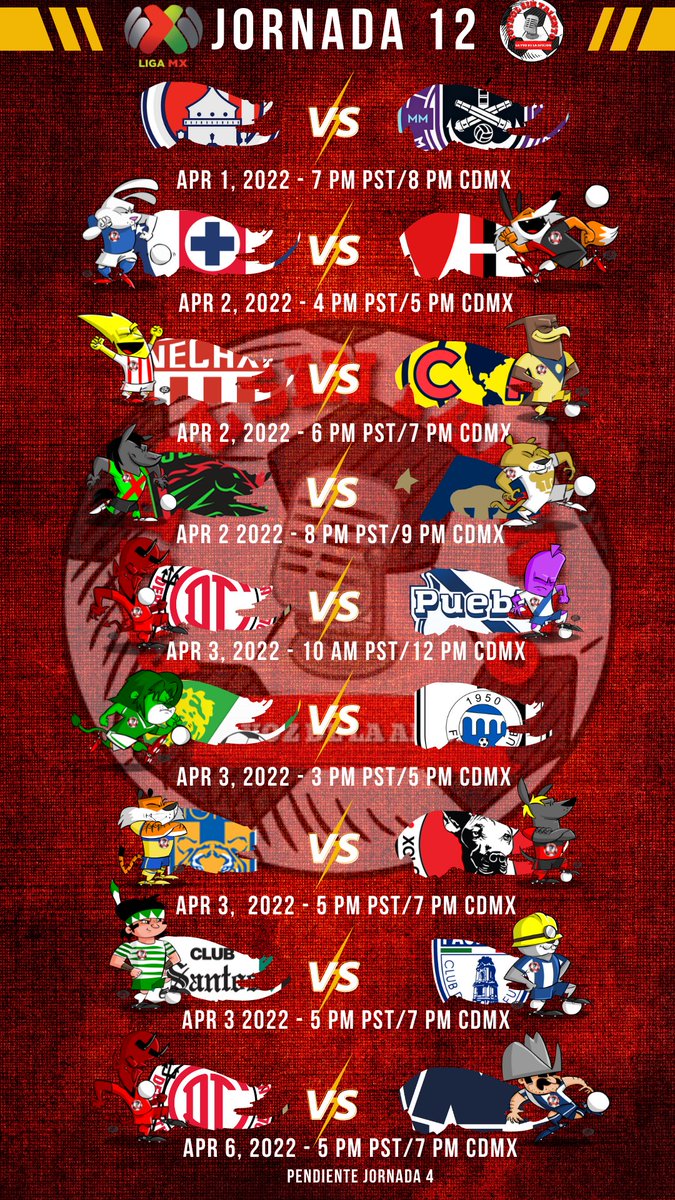 FutSinTalento's tweet photo. Regresa toda la acción de la poderosisima #LigaMX y en la jornada 12 hay muy buenos partidos!!

Cual partido les interesa mas?

#Futbol #Mexico #LigaMX #LigaBBVAMX #Jornada12 #Clausura2022 https://t.co/jjdY4OStXX