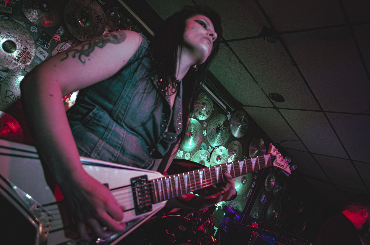 SpitoftheSin's tweet image. Sasha Sarty 
Guitar + Vocals | Spit Of The Sin
February 25, 2022
📸: Postblocke Media