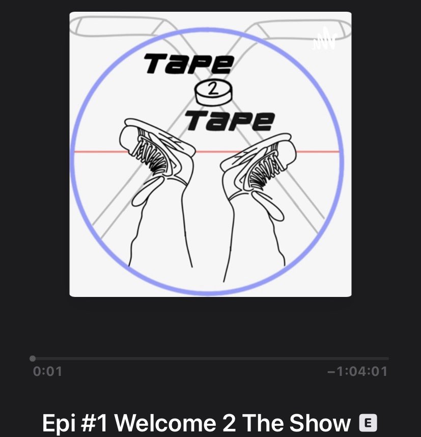 Tape2TapePod's tweet photo. Holy shit we suck at Twitter, but here’s a thread of all of our pods thus far, starting with Epi #1: https://t.co/qDrMtAwsee #nhl #hockey #podcast #pigeons https://t.co/CNZOGlDcG2