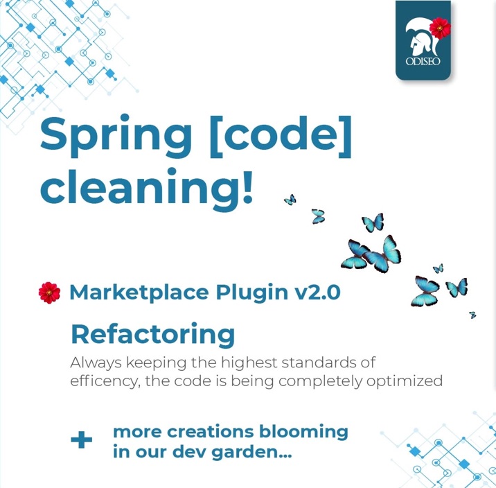 Spring is here, but we don't take a break! Full code optimization for the upcoming #Sylius #Marketplace Plugin v2.0, setting the ground for great new #Features. Visit us: odiseo.io/?_locale=en

#symfony #ecommerce #ecommercebusiness #ecommerceplatform #webdevelopment #php