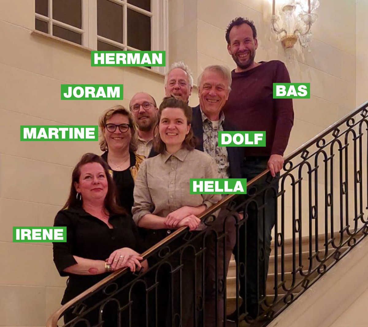 De nieuwe fractie is geïnstalleerd.
Met 5 raadsleden en 2 forumleden gaan wij aan de slag voor een groene en sociale stad.❤💚
#teamgroenlinks