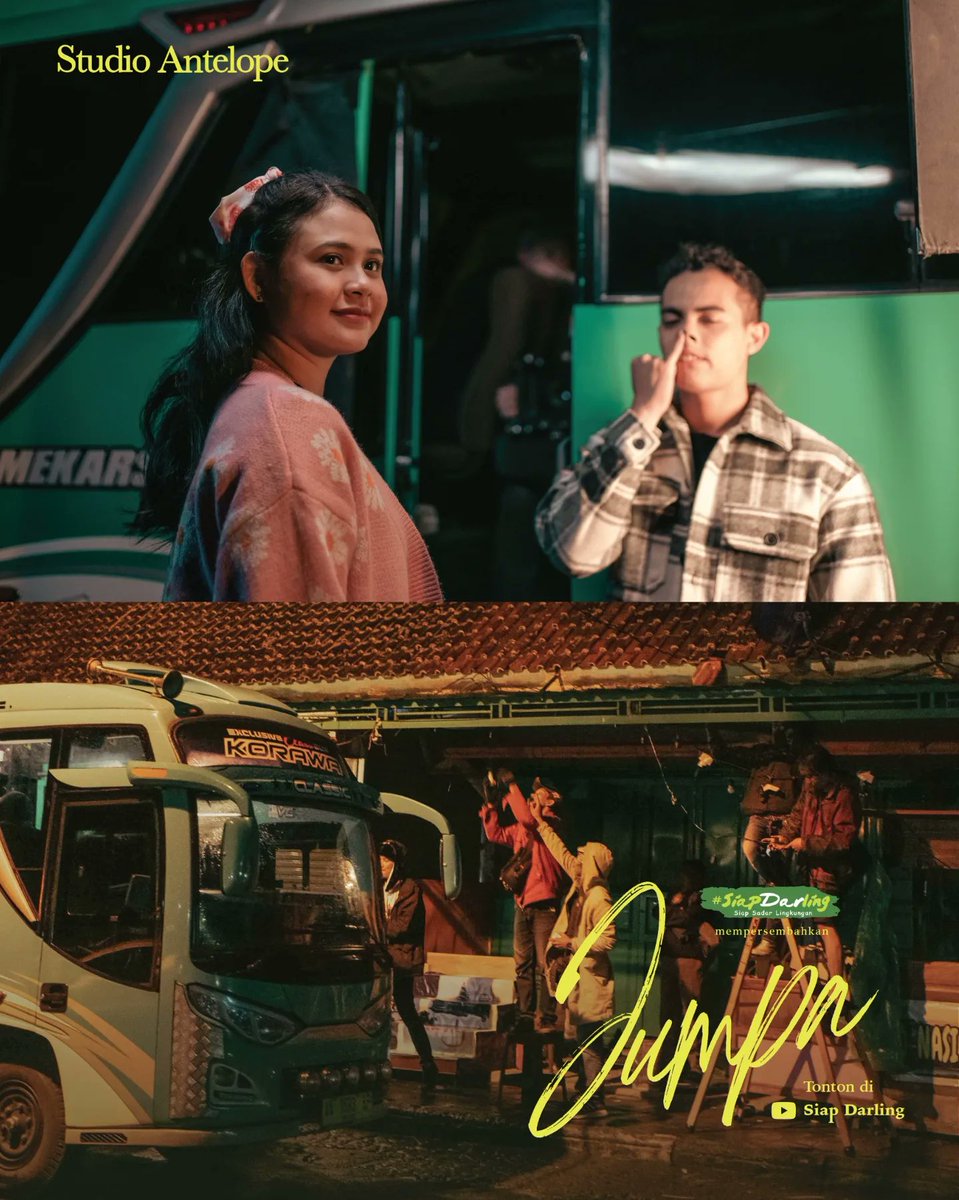 studioantelope's tweet photo. Gimana kabar hari Kamis-nya gaes?
Masih full senyum kan?
Kalau udah suntuk ada baiknya kamu rehat sejenak sambil nonton web series Jumpa hanya di kanal Youtube Siapdarling!
#JumpaSeries
#SiapDarling
#CandiDarling https://t.co/PAm7cZWoZU