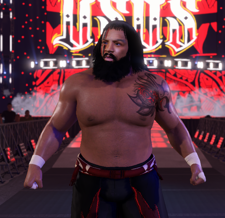 FreshCAWsNet's tweet photo. NEW CAW:
"The Lion of Samoa" Enele Manuia
Now available for download on Community Creations
Hashtags:
#CAW 
#Original 
#FreshCawsNet
Creator Name: https://t.co/t19bFHYYR2 / FreshCawsNet
#WWE2K22 https://t.co/d65o7OD5lI