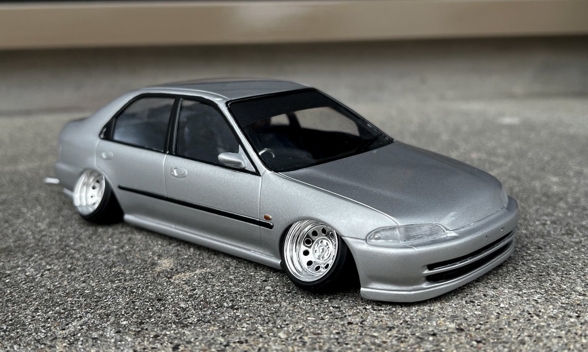 TKG_Umaiyone's tweet photo. HONDA CIBIC FERIO
完成です!!

車高下げてホイール変えただけでですがあまりにもかっけぇんで自慢させてください🫶🏿素人クオリティですので甘い目でお願いします😂 https://t.co/ig4Q0StU8r