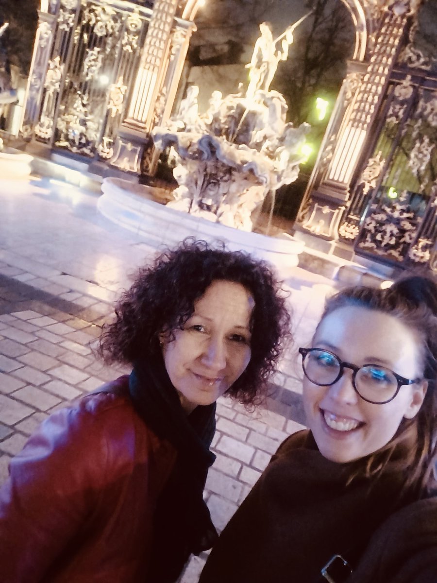 En passant par la #lorraine Petit tour #placeStanislas pour préparer la rencontre mangers de la maille Lorraine