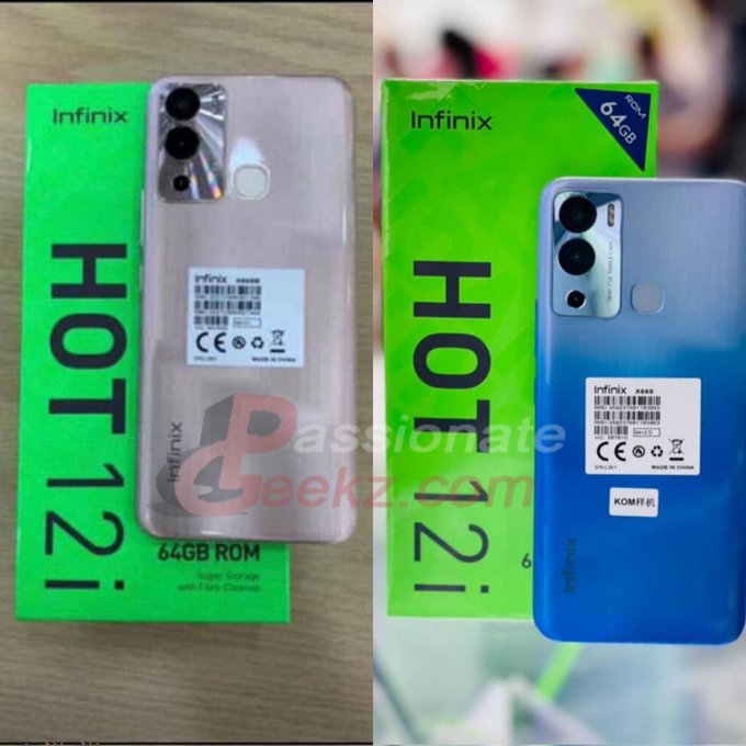 TechnophileDost's tweet photo. Infinix HOT 12i

6.6-inch HD+ IPS LCD
Helio A22 
13+2+2 MP / 8 MP
4/64GB LPDDR4x RAM, eMMC 5.1 Storage
5000mAh + 10W + Micro USB
Android 11, Rear FS, Single Speaker, 
3.5 mm JACK, DTS Audio
8.75mm, 198 gms
Expected Price - ₹7,000 Approx
#InfinixHOT12i #infinix #infinixhot12i https://t.co/fG4Cy1IreU