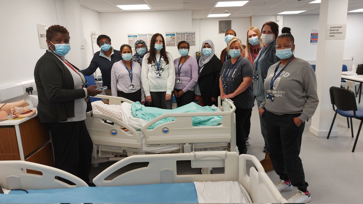 An exciting day facilitating the 1st Clinical Skills Workshop @ Barts Health Futures Hub with Newham College Preparing to Work in Adult Social Care L1 Learners. <a href="/NHSBartsHealth/">Barts Health</a>
<a href="/AAttfield/">Andrew Attfield💙</a> <a href="/jothim21/">jothi</a>
<a href="/newhamcollege/">Newham College</a> <a href="/smallval3/">Val Small</a> <a href="/BartsHorizons/">Healthcare Horizons</a> 
@Mcdonnel6Andrea 
<a href="/anna_szkola/">Anna Szkola</a>