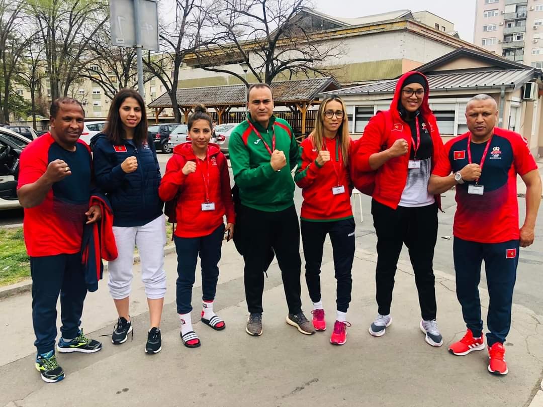 RoyaleBoxe's tweet photo. المنتخب الوطني المغربي لفئتي الكبار والكبيرات يشارك بالدوري الدولي للملاكمة بصربيا.
#الجامعةـالملكيةـالمغربيةـللملاكمة
#ملاكمة
#FRMB l #CNOM
Comité National Olympique Marocain https://t.co/YppY5YBUb5