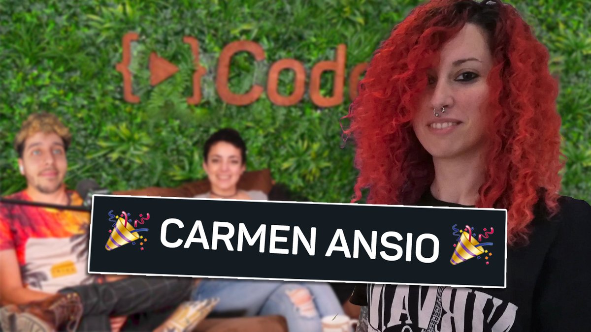 CodelyTV's tweet image. Por fin lo podemos comentar… ¡@carmenansio se une a Codely como UX Engineer! 😊😊😊🎸

Es una crack de Animaciones CSS, Figma y del front-end en general 🎉

Se vienen cursos y un Codely más bonito 🥲

🕕 Hoy a las 18:00 (CEST) os lo contamos todo
👉 youtube.com/watch?v=nmNFGQ…
