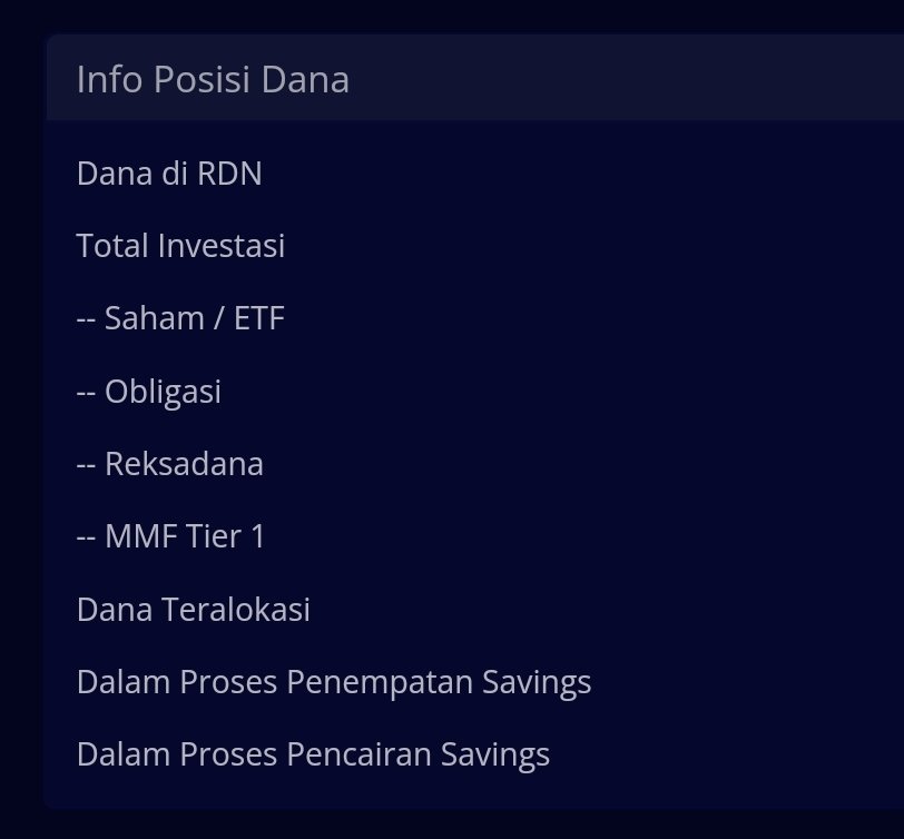 gibqar's tweet photo. @indopremier min, dana teralokasi ini maksudnya apa ya? Bisa dipakai untuk transaksi di bursa kah? https://t.co/bYa3SIjdaP