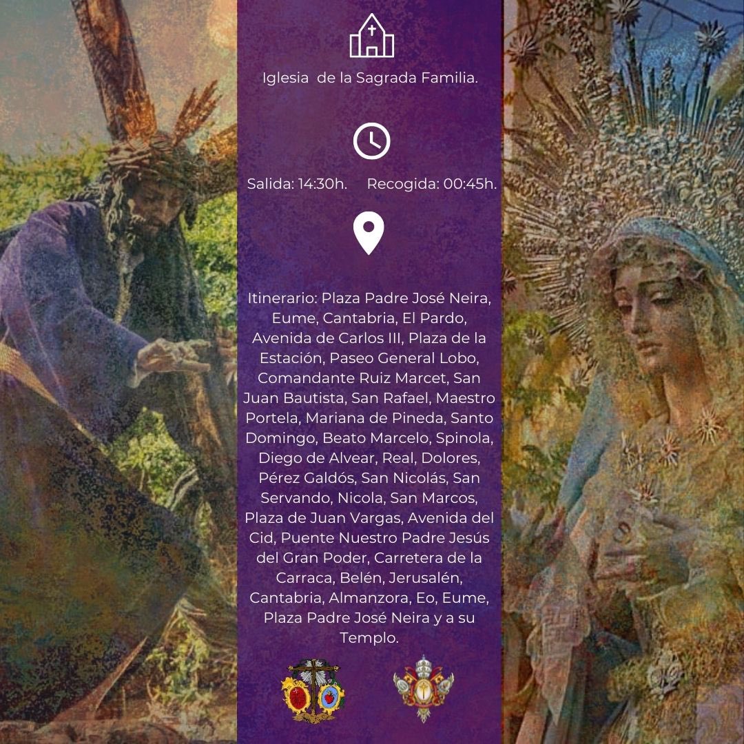 |   𝐍𝐔𝐄𝐒𝐓𝐑𝐀 𝐒𝐄𝐌𝐀𝐍𝐀 𝐒𝐀𝐍𝐓𝐀   |

✨Volver. Sentir que tan larga espera llega a su fin…

🎶Os presentamos a las Hermandades que acompañaremos en nuestra Semana Santa. 

✝️Jueves Santo: <a href="/TrescaidasSFdo/">Tres Caidas San Fernando</a> 

🎺  #SonesDeResurrección