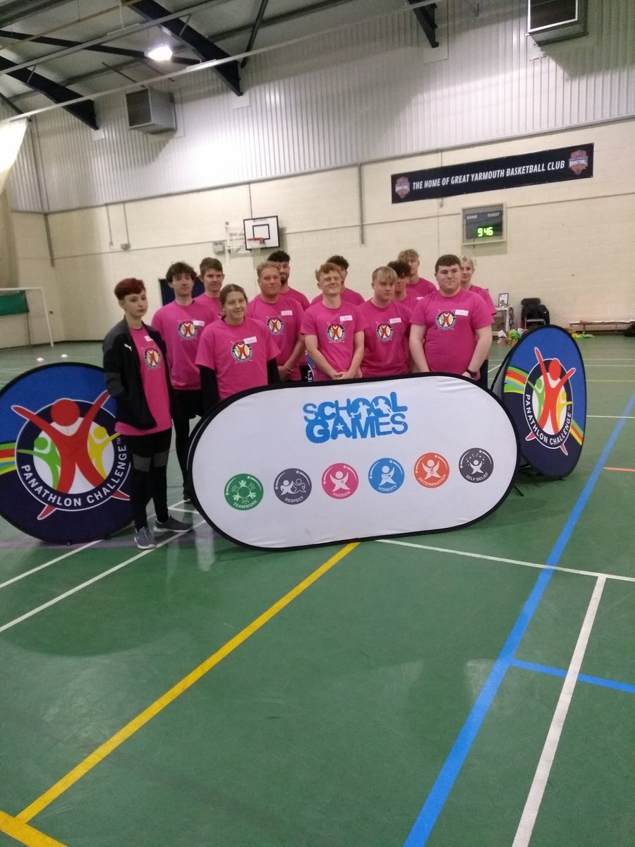 EastNorfolkSSP's tweet photo. Massive thanks to Mark from @Panathlon and the @enorfolksport leaders again for delivering the event and showing great encouragement to the participants #leadershipcoachingvolunteering #getintosport https://t.co/D3ToCmF5Tt