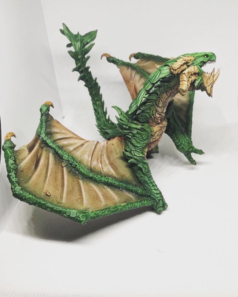 Nerv_props's tweet photo. Nouveau projet terminé, un joli dragon de chez @TitanForgeMinis tout juste peint :) 
#3Dprinting #3dprint #harzlabs @anycubic3d #anycubicmono #Dragon https://t.co/8uiUOHdH4C