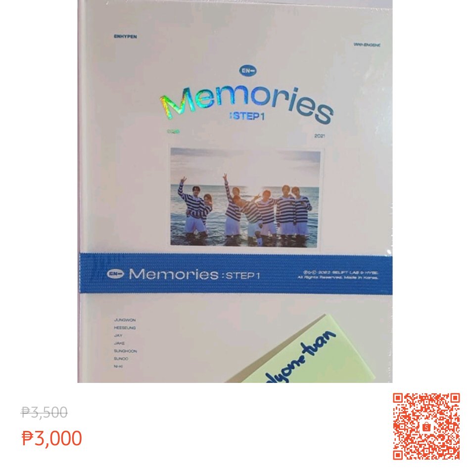 tuans_cart's tweet photo. #tuan_cartSells

WTS/ LFB PH🇵🇭

Sale til 11:59 pm only!! Get yours now!

#ENHYPEN

I'm selling [ONHAND] ENHYPEN - MEMORIES: STEP 1 DVD at 14% off! ₱3,000 only. Get it on Shopee now! https://t.co/DTwVlCj6PG

tags sealed heeseung jay Jake sunghoon sunoo jungwon ni-ki wts lfb https://t.co/Bd94fuRD0p
