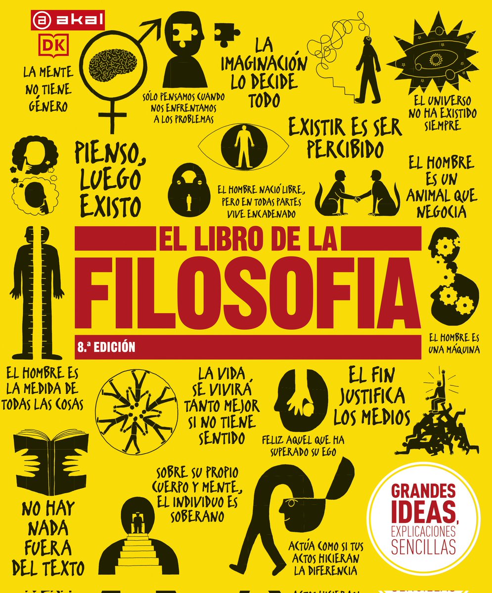 Filosofers's tweet photo. Si queréis acercar la filosofía a los chavales, algo que ahora, por fin, tanto preocupa... aquí unas interesantes lecturas divulgativas. 
¡A disfrutarlas! 🤘❤️ https://t.co/PJdQ61rLwO