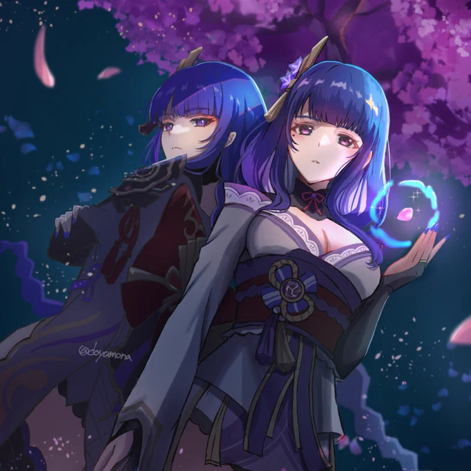 #今月描いた絵を晒そう 
#原神 #GenshinImpact 
3月は伝説任務と誕生日を描きました😌来月もよろしくお願いします 
