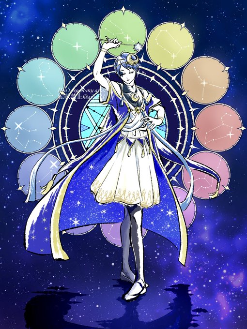 ペン画シリーズ 星送りデュース

イラスト本に入れるやつです!
#twstファンアート 
#ツイステファンアート 