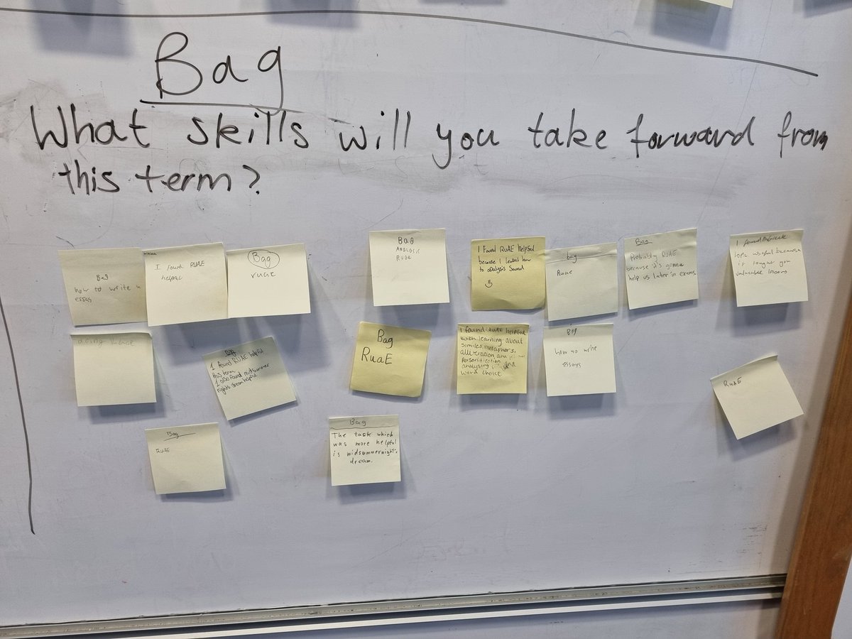 MissNicol71's tweet photo. Love using this plenary task to enable, value and respond to pupil voice and opinion.❤ #pupilvoice @WHS_Eng https://t.co/K3c2Qj2IwW
