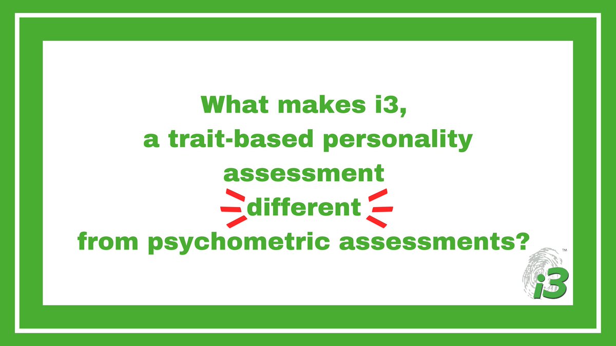 i3profiling's tweet photo. By not adopting any norming, i3 remains an accurate and individually unique tool that does not group people into categories.

We do not normalise or standardise results.

Your displayed results are EXACTLY how you answered them in your assessment. https://t.co/wzKUvWCOAP