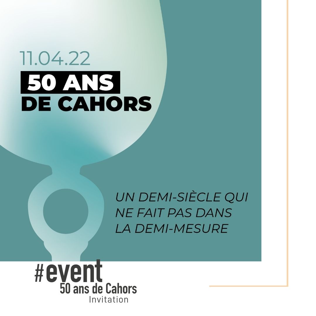#EVENT - Il tenait aux vignerons de #Cahors de fêter comme il se doit le cinquantenaire de  la  reconnaissance  de  leur  vignoble  en  AOC. 🍷 Cette célébration se fera en bonne compagnie, c-a-d VOUS ! 😉 On a hâte ! 💫

🎟 Infos &amp; inscription :   my.weezevent.com/50-ans-de-caho…