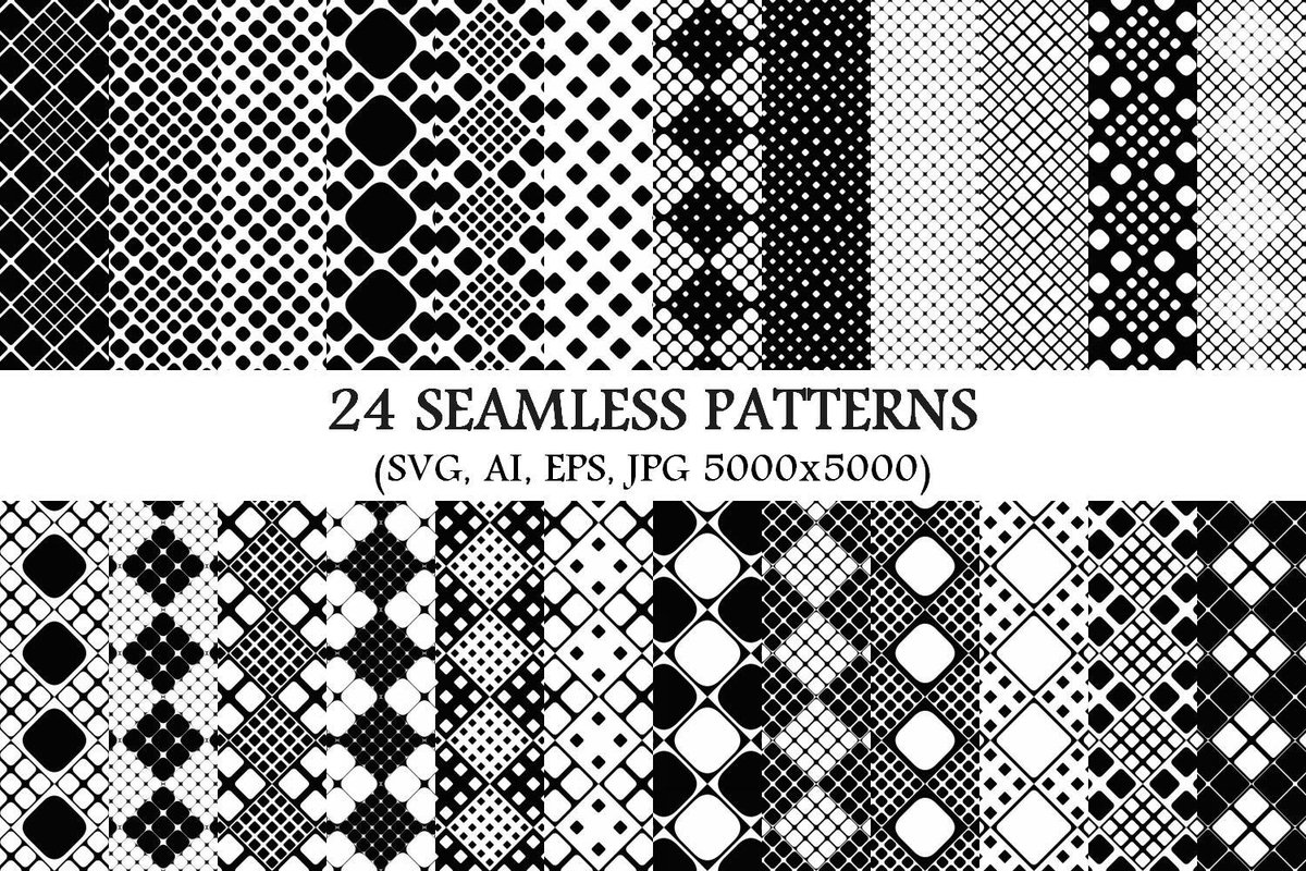 24 Seamless Square Patterns youtu.be/f0yUcG6DrYo  #CheapBackgrounds #GeometricGraphics #BackgroundGraphic #GeometricPatterns #PremiumVectorPatternDesign #geometry #PatternCollections #AbstractBackground #PatternSale #DavidZydd #GeometricBackgrounds