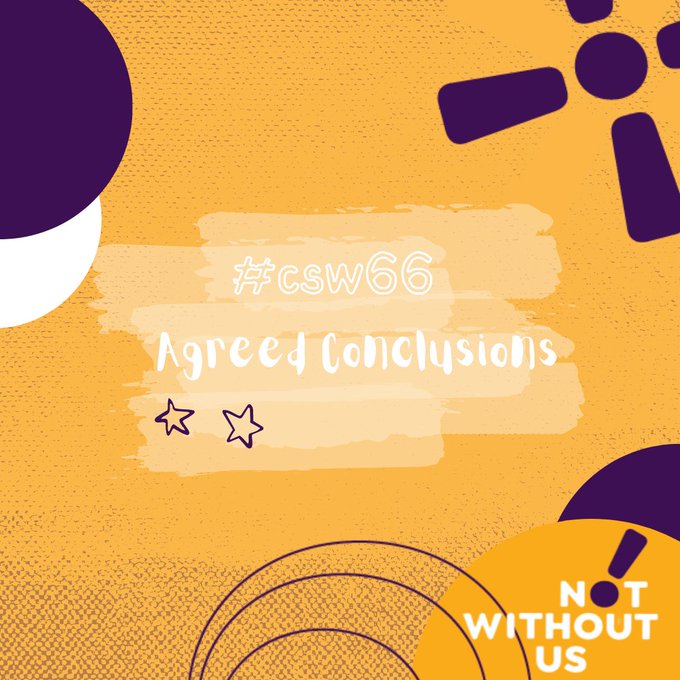 FeministWIDE's tweet photo. Last week, negotiations for #CSW66 wrapped up, here's a brief summary by @gendercc #notwithoutus #FeministClimateJustice #NoFalseSolutions #LossAndDamage #GenderJustTransition https://t.co/aJf065cklx