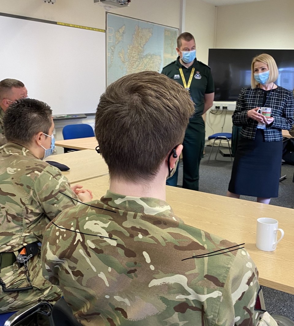 Scotambservice's tweet photo. We want to offer our thanks to @DefenceHQ for their assistance over the last several months, easing the pressures of the pandemic.
They may be standing down, but their support has been incredible. We know that Army Reservists have found it a really rewarding experience too π https://t.co/tI5d3faUZo