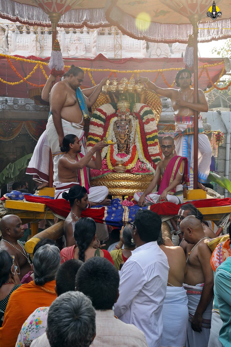 GoTirupati's tweet photo. Sri Kodanda Rama Swamy Chinna Sesha Vahana Seva https://t.co/crMIkBCt6U