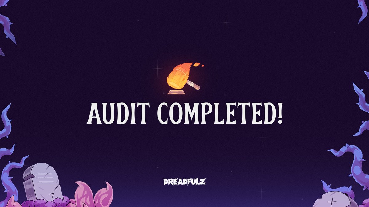 AUDIT COMPLETED 

A huge thank you to <a href="/0xBender/">bender</a> for completing our audits earlier this week 🖤