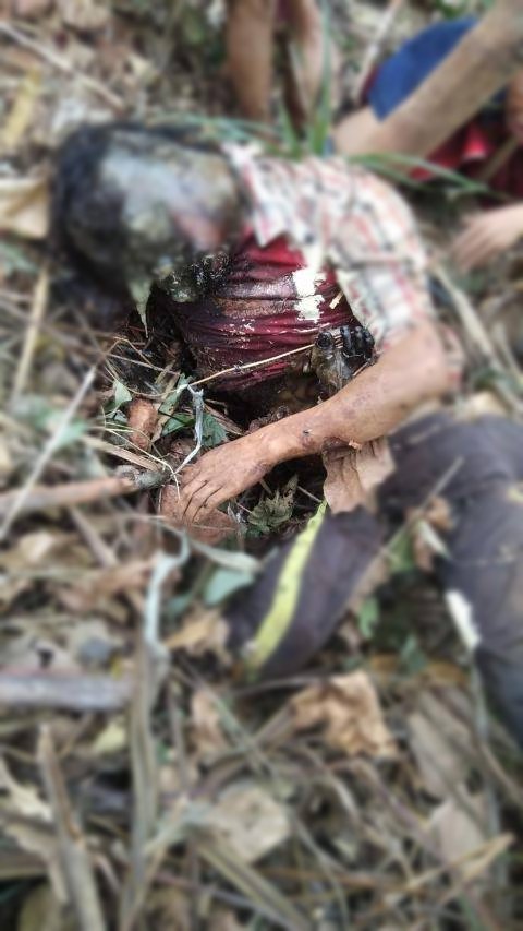 On Mar 8th2022, a soldier from SAC LIB#604 shot a villager and killed him. Battalion Com Hain San Tun ordered to shoot him and dragged his dead body along the road from his village to place of that day's earlier armed clash. To make appear as though he was killed in the fighting.