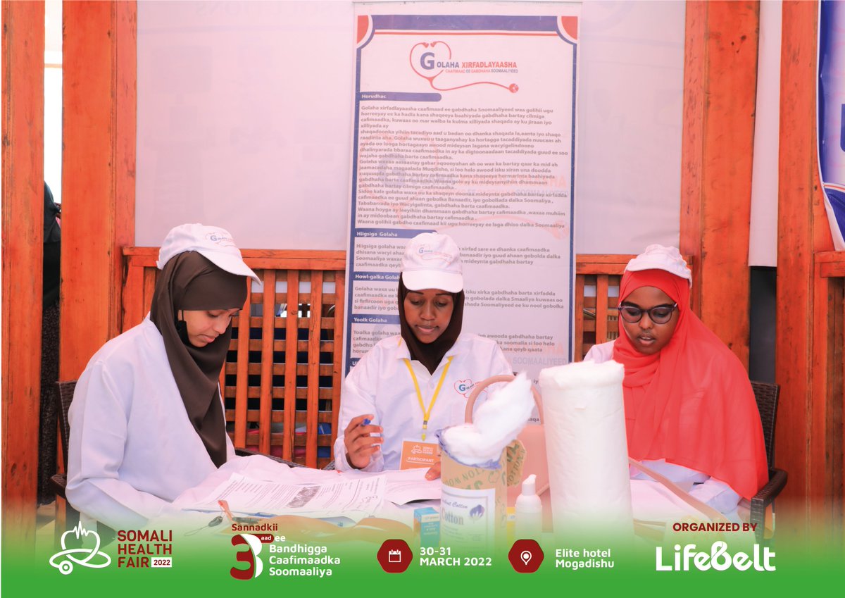 LifeBelt54's tweet photo. #Day2
3rd Annual Somali Health Fair 2022 @ Elite Hotel
#shf2022 https://t.co/V0wMKBXcMP