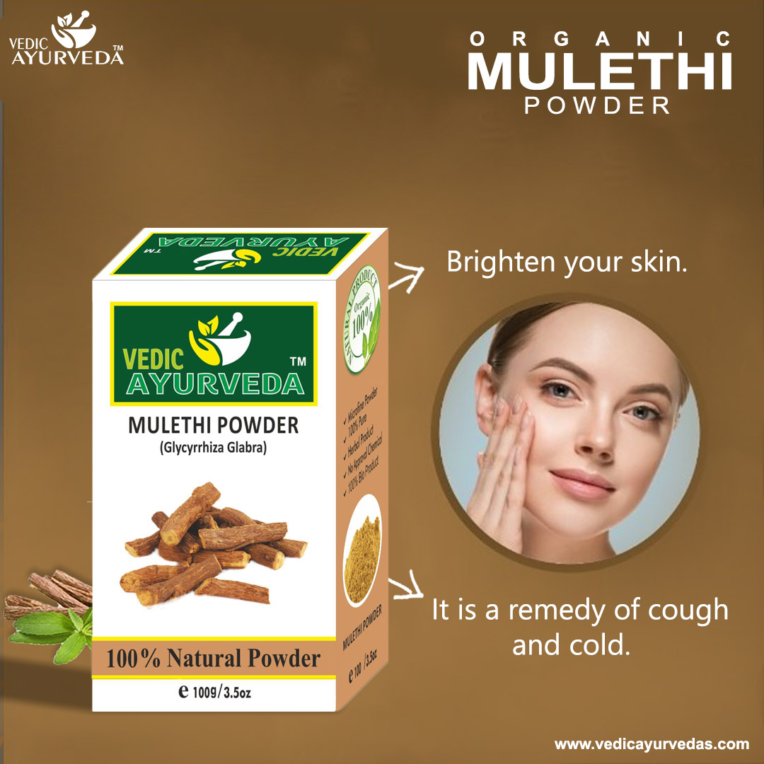 VedicAyurveda01's tweet image. Mulethi Powder lends fairness and glow to the complexion. It is popularly used to get rid of the dark spots as well as black marks on the face.
.
.
.
.
#vedicayurveda #mulethipowder #cleanskincareproducts #dirtremoval #cleanskin