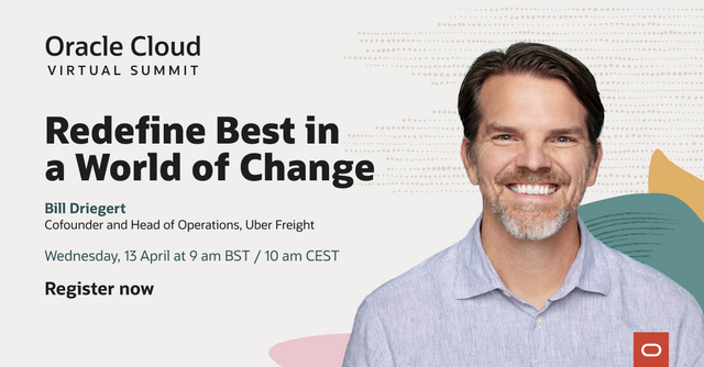 salilcp's tweet photo. After a decade in the #cloud, how are leading companies sustaining innovation? Register for the next Oracle #VirtualSummit to hear their stories: 📆 April 13, 10 am CET https://t.co/RgVxPjad6O https://t.co/S0Gvk0Idsv