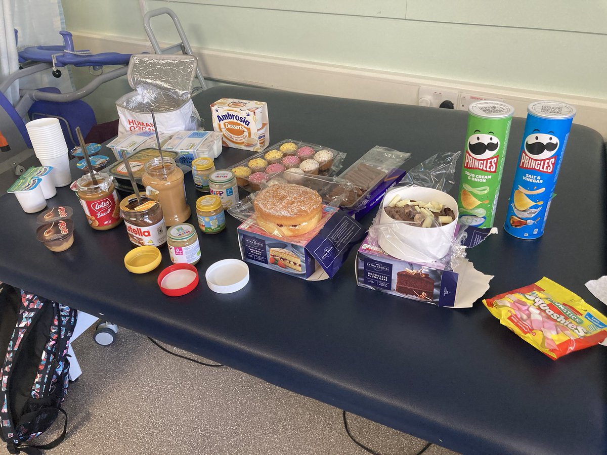 Cake Day with a difference - cake, Pringles and purée <a href="/swbot_neuro/">SWBOT-Stroke/Neuro</a> <a href="/ViennaM_/">Vienna</a> <a href="/swb_slt/">SLT SWB</a>