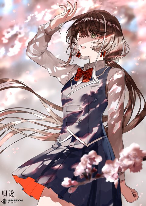 「blurry petals」 illustration images(Popular)