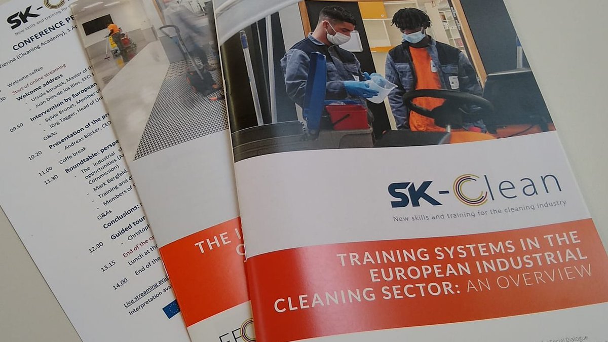 _EFCI_'s tweet photo. “We are convinced that the outcomes of #SKClean will constitute a relevant working tool for social partners, training institutions, companies and other stakeholders in the sector, in order to advance through a swift digital transition” said EFCI's President @juandiezdlrios. https://t.co/LfMZnappIv