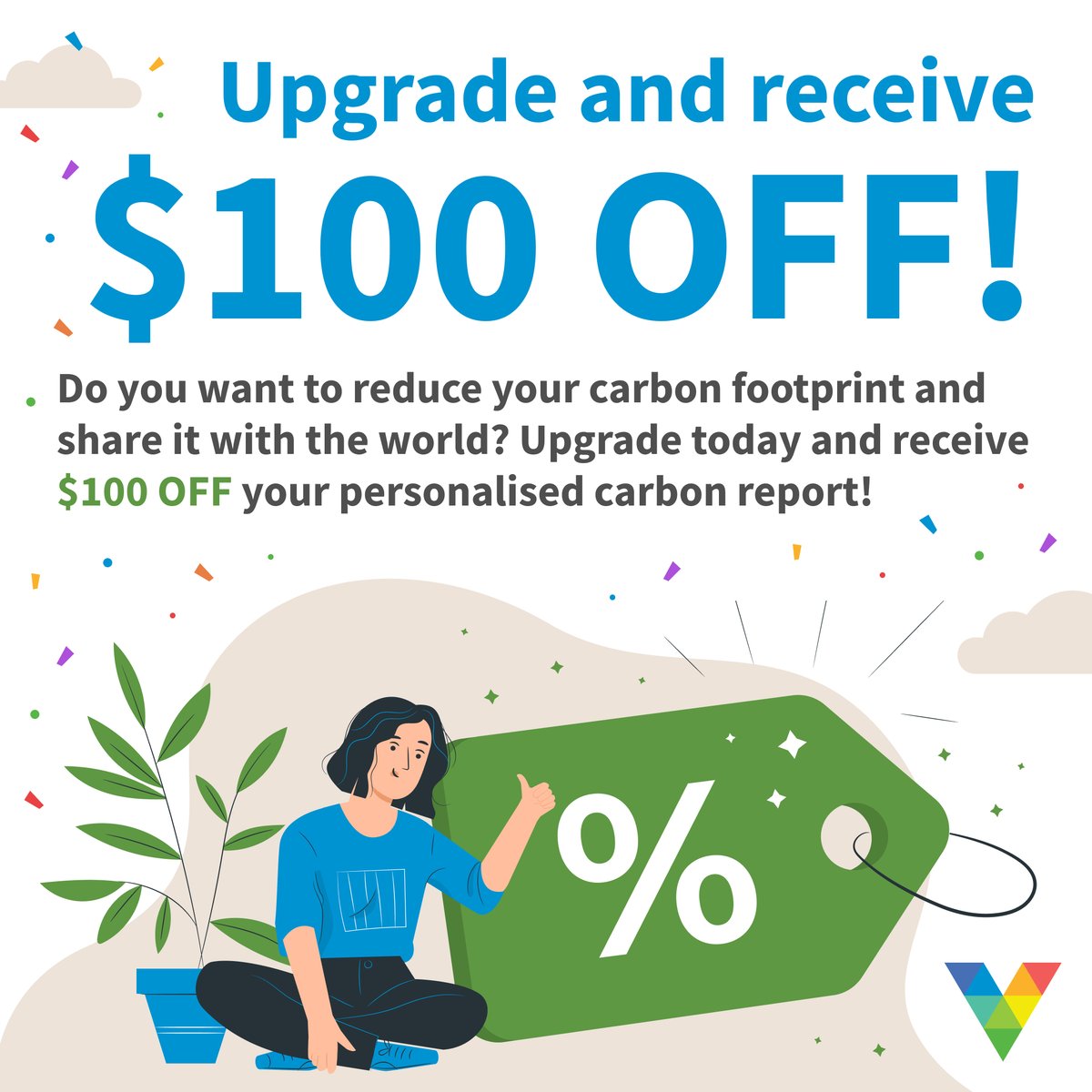ClimateClever is excited to announce a $100 discount on all paid tiers of our Business and School Platforms for a limited time!  💚🌲
Calculate your carbon footprint and receive your carbon report to share with the world. 🌍🌳🌴
Sign up and upgrade today!
climateclever.org