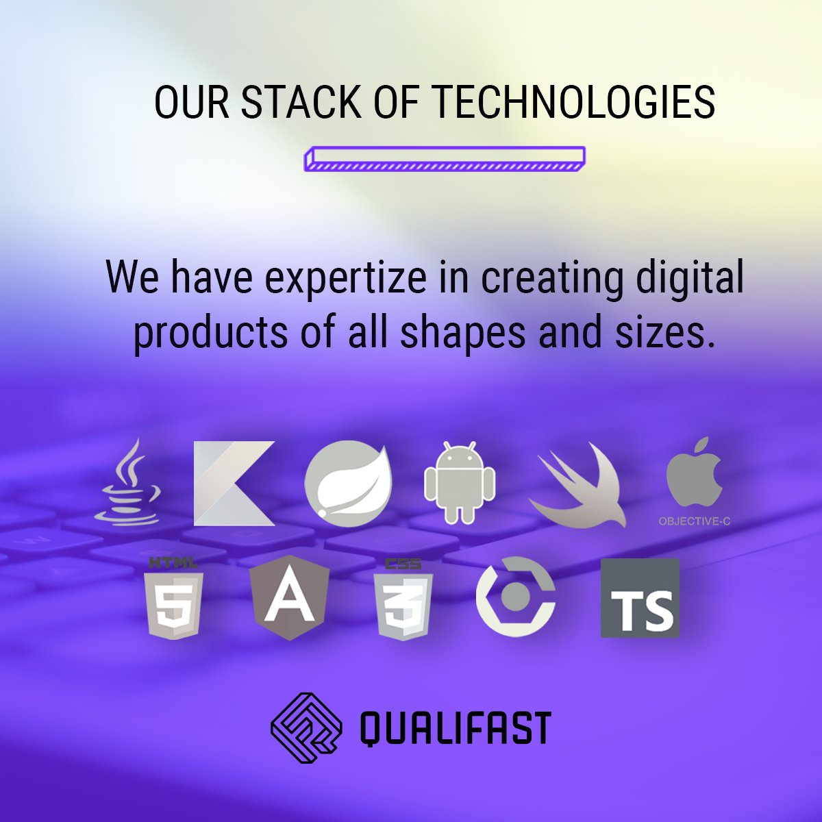 💻 We are in the #business of #creating great #software. Do you want to work together? 👉  bit.ly/30Ay3ED
⚙️ We can #conceptualize, #design, #develop, #test &amp; #deploy the whole thing mainly using these #technologies:

#startups #B2B #mobile #business #softwaredeveloper