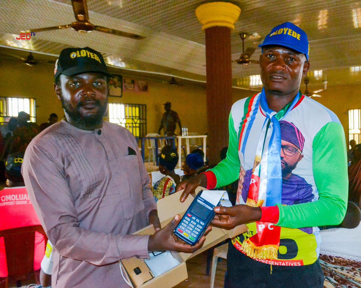 dtofoundation's tweet photo. DTO empowers the people of Kwara South

#DTO #DTO2023 #KwaraSouth #Isin #Irepodun #Ekiti #Okeero #DTOIsReady #GreenChamber https://t.co/5cgMdhGqF6