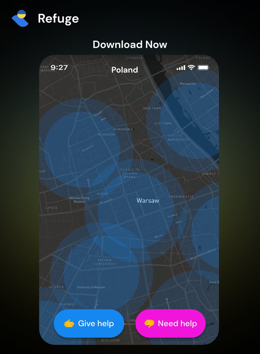 Launching Refuge - To help those displaced from their homes in Ukraine

Refuge is where individuals offering help connect with those who require help.

🔄 Please Retweet to spread the word

Download for Android now: play.google.com/store/apps/det…