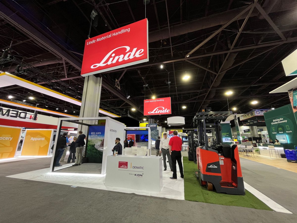 KIONGroup's tweet photo. Last Day at #MODEX. We wish all visitors a great day today! Come by our booths # B8219 and # B7819 and talk to our experts from @Linde_MH and @DematicGlobal.
#MODEX2022 #kiongroup #dematic #lindemh @poweredbymhi https://t.co/E9eUGspKmA