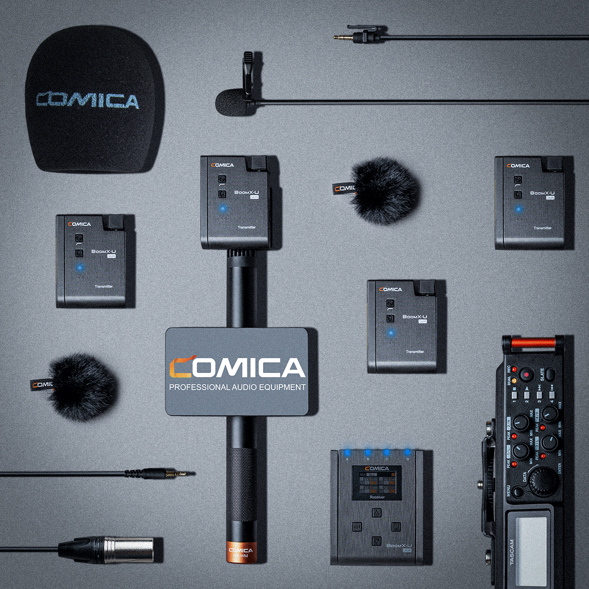 ComicaAudio_JP's tweet photo. Mics and accessories you definitely want on your team. 🎤🎤🎤

Visit for more: https://t.co/38NN3Hr7eF
#boomxuqua #hrwm #uhfwirelessmicrophone #comicamicrophone #mics #recorder #interview #handheldmic #flatlay https://t.co/c8bvIIfQ5F