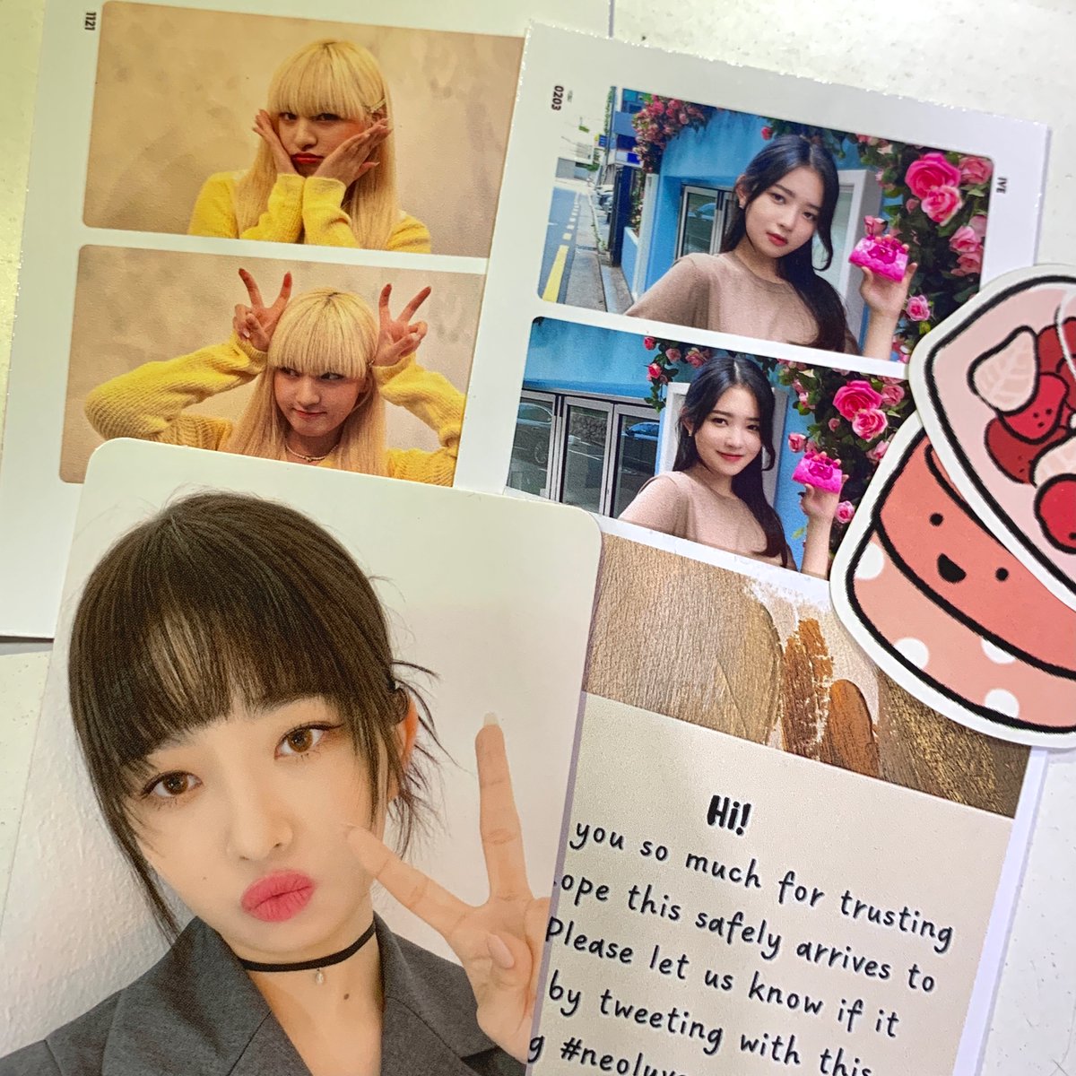 _yureismeup's tweet photo. — ♡ ꒰ rei eleven ver 2 pc - pout ꒱ #frendgemails
yay! rei pout pc finally arrived. thanks @neoluvcart for selling me this pc. the packaging was very secured and ang cute din nung lizrei & sticker flakes freebie ^^
#neoluvcartfeedbacks https://t.co/3MxzX10sqk