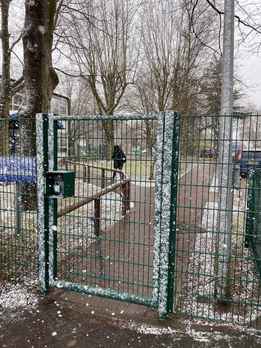 Welcome to #spring at EBHS ! Conditions very chilly this morning. We are glad to say the weather is improving now! However, the field will reman closed for today and tomorrow!