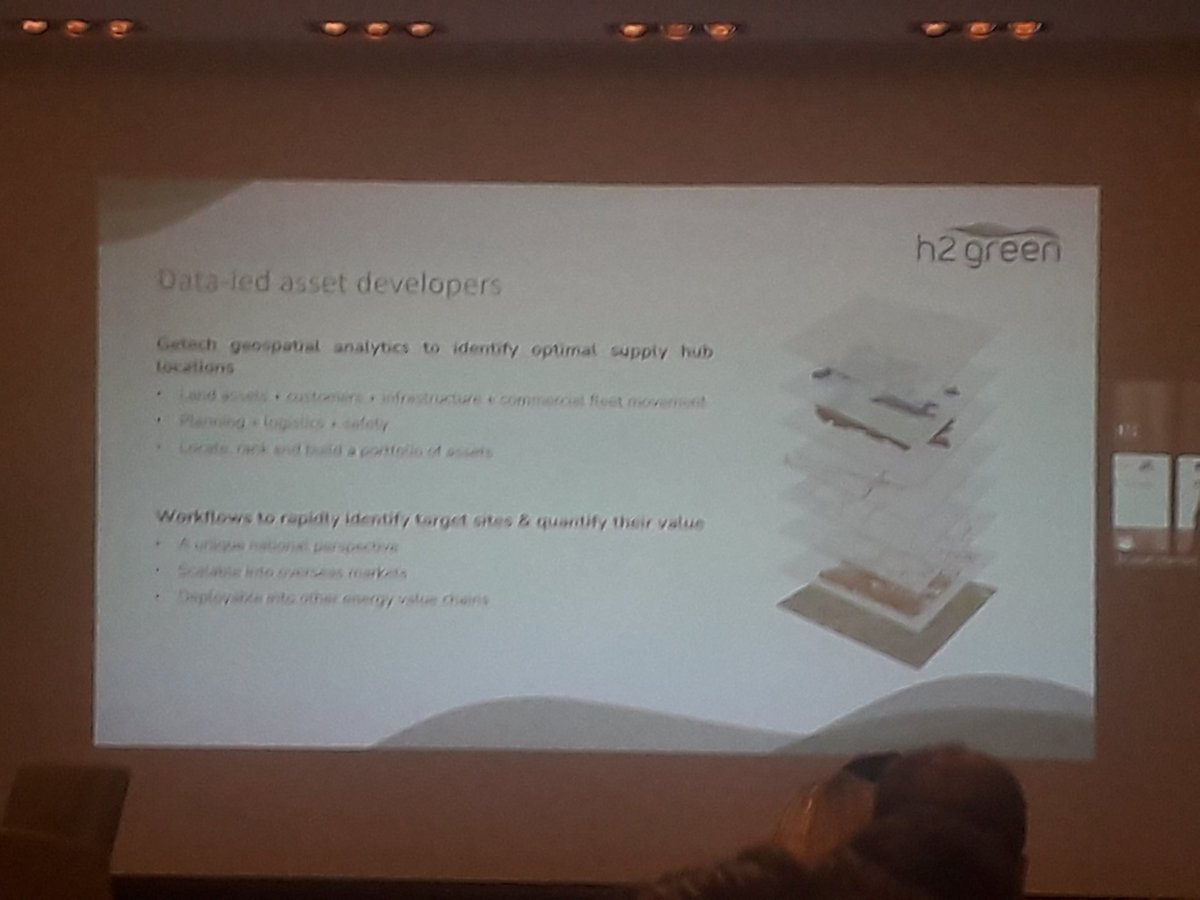 jarnodakhorst's tweet photo. Max Brouwers of @GETECHplc presented their @H2Green_ activities, in which they develop local green hydrogen #hubs to produce #hydrogen from local #renewables (wind and solar) to be used in #transportation, e.g. at Iverness to support #decarbonization of @ScotRail / #CCUSH2 21 https://t.co/8My5X5vYuz