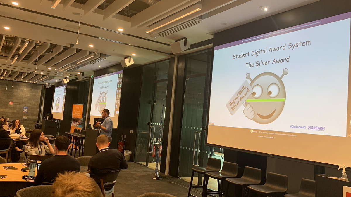 TeachTechJamie's tweet photo. Blown away by how Paul O’Niell builds student skills. 

Bronze, silver, gold awards

Content of awards is skills driven and really practical 

All managed through Teams assignments. 

#DigiLearn22 https://t.co/PJQx0sbDmW