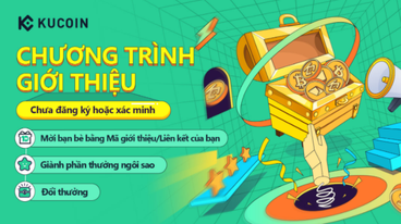 Kucoin_Vietnam's tweet photo. 🔥Mời bạn bè để nhận phần thưởng lên đến $1,000! 🎁 

💰Đơn giản chỉ bằng cách chia sẻ link hoặc mã giới thiệu của bạn để mời bạn bè. Người được mời sẽ được giảm 10% phí giao dịch!

Mời ngay: https://t.co/pFTESeJLL8 https://t.co/YtNQZZ4Z38