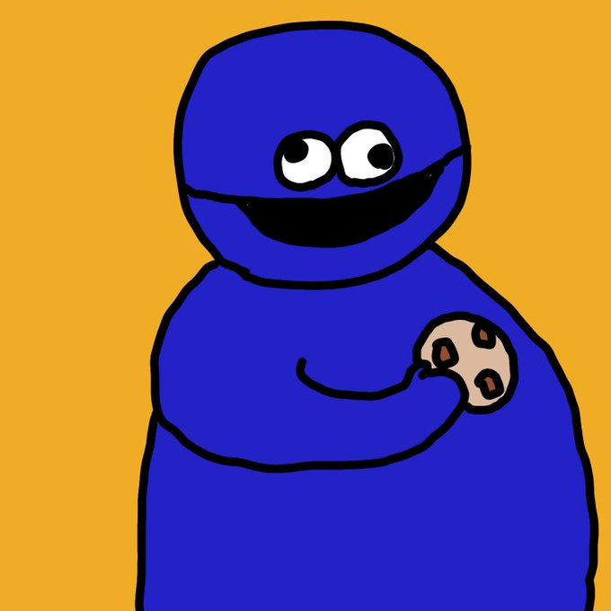 クッキーモンスターのtwitterイラスト検索結果