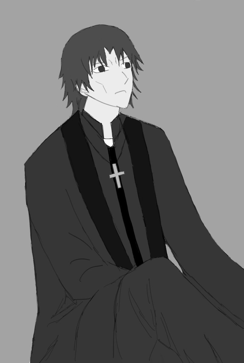 ninoti_'s tweet image. Rasputin. Still working on it. #FGO