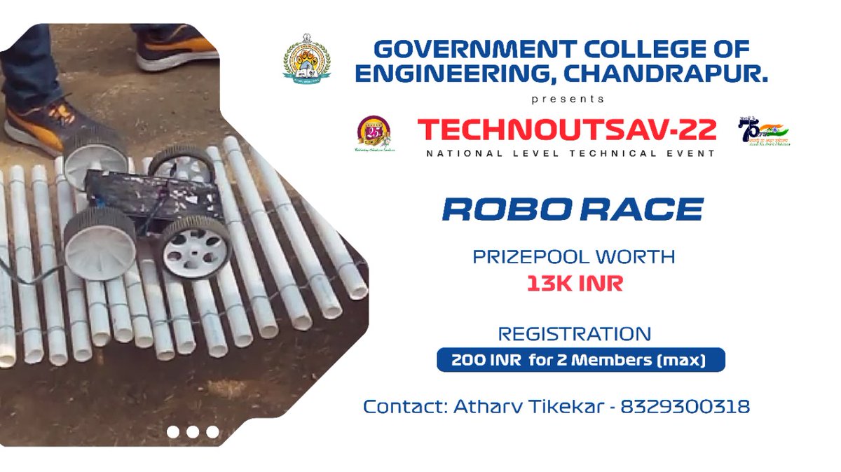 robotics4india's tweet photo. #roboticschallenge #roboticsevent #technovanza #indianroboticscommunity https://t.co/jWGTPJp2Tl